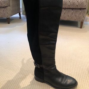 Butters Tall Suede/Leather Boot